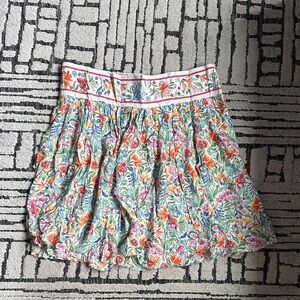 Rachel Zoe Multicolor Floral Mini Skirt